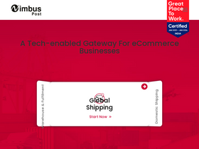 'nimbuspost.com' screenshot