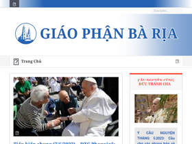 'giaophanbaria.org' screenshot