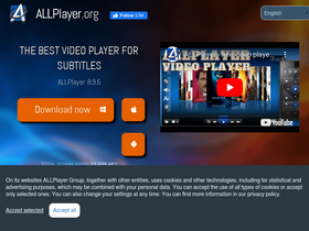 'allplayer.org' screenshot