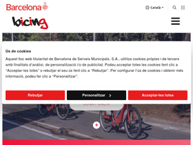 'bicing.barcelona' screenshot