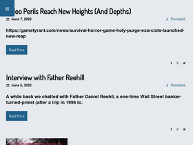 'spiritdailyblog.com' screenshot