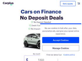 'carplus.co.uk' screenshot