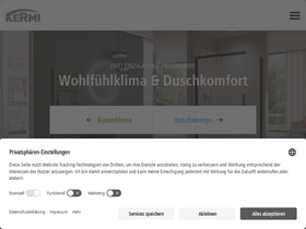 'kermi.de' screenshot
