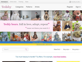 'tedsby.com' screenshot
