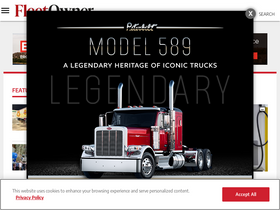'fleetowner.com' screenshot