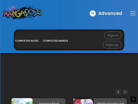 'mangadods.com' screenshot