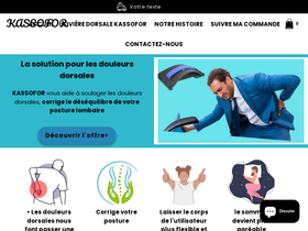 Kassofor™ website screenshot