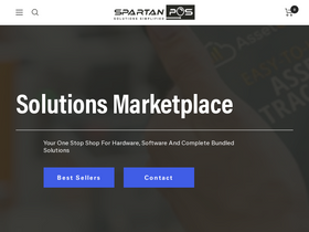 spartanpos.com homepage screenshot