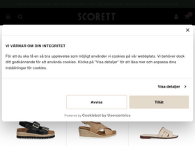 'scorett.se' screenshot