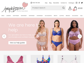 'amplebosom.com' screenshot