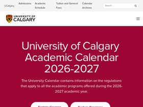 calendar.ucalgary.ca