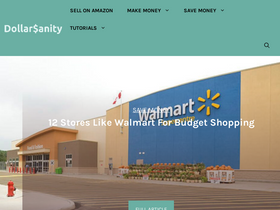 'dollarsanity.com' screenshot