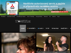 'tvguru.cz' screenshot