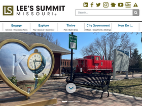 'cityofls.net' screenshot