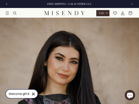 misendy.com homepage screenshot