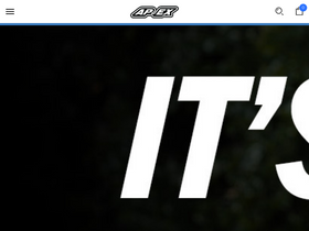 'apexraceparts.com' screenshot