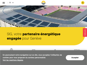 'sig-ge.ch' screenshot