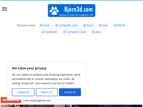 'bjorn3d.com' screenshot