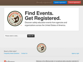 'register-ed.com' screenshot