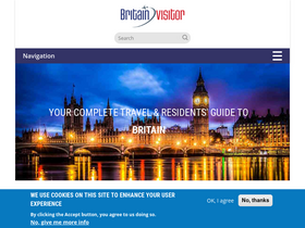 'britain-visitor.com' screenshot