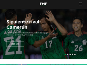 'fmf.mx' screenshot