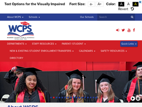'warrencountyschools.org' screenshot
