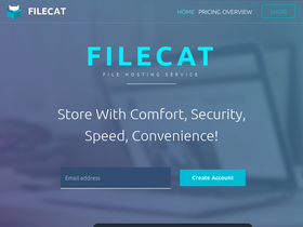 'filecat.net' screenshot