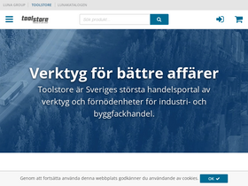 'toolstore.se' screenshot