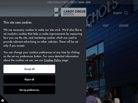 'cabotcircus.com' screenshot
