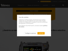 'blogcorporation.televes.com' screenshot