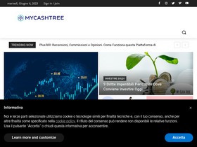 'mycashtree.net' screenshot