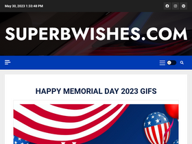 'superbwishes.com' screenshot