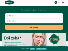 'enel.pl' screenshot