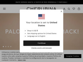 'cherubina.com' screenshot