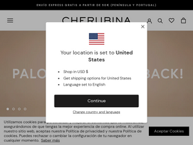 Cherubina website screenshot