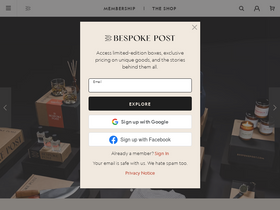 'bespokepost.com' screenshot