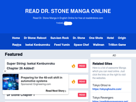 'readdrstone.com' screenshot