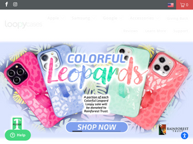 'loopycases.com' screenshot