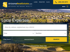 'arizonarealestate.com' screenshot