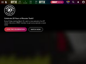 'roosterteeth.com' screenshot