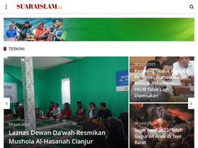 'suaraislam.id' screenshot