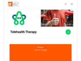 'hextoral.com' screenshot