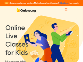 'codeyoung.com' screenshot