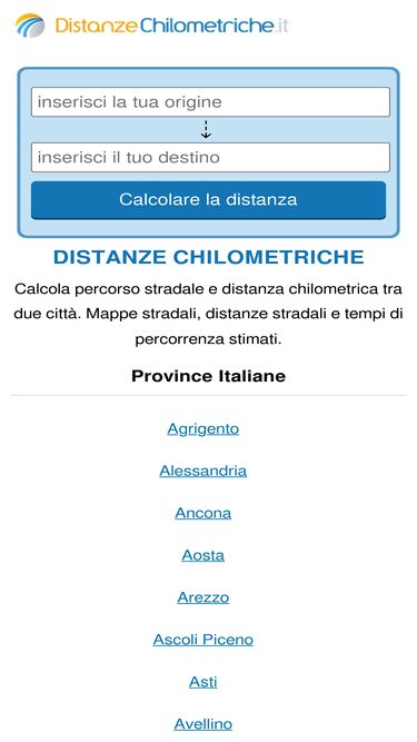 distanzechilometriche.it