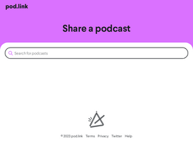 'pod.link' screenshot