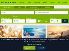 'sistaminuten.se' screenshot