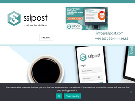 'sslpost.com' screenshot
