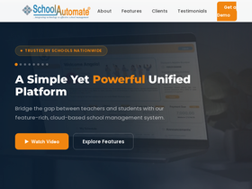 'schoolautomate.com' screenshot