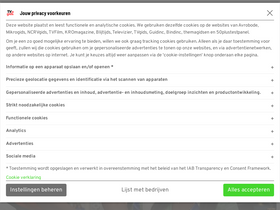 'tvgids.nl' screenshot