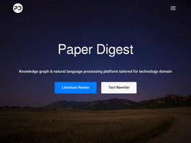 'paperdigest.org' screenshot